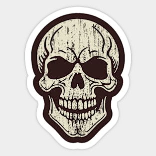 Scary Skull - 4 Sticker